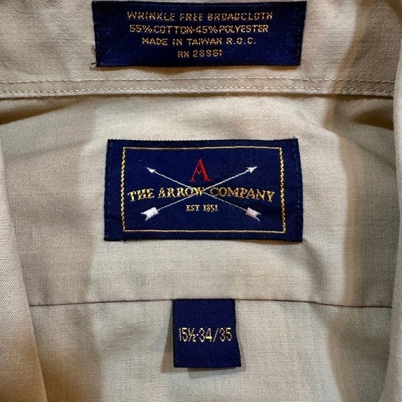 GEOFFREY BEENE, ARROW COMPANY, MENS, SHIRTS. SET/2 - Picture 7 of 7